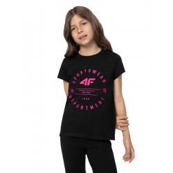 4f T-Shirt Dziewczęcy z...